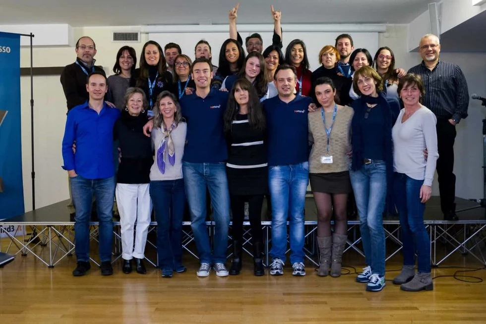 Sessione di formazione e crescita personale di gruppo Remind3